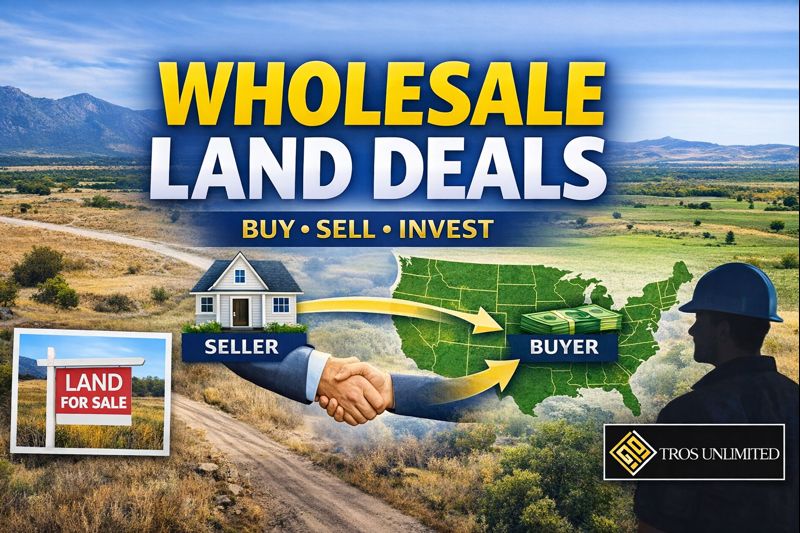 Tros Unlimited LLC Wholesale Land Deals